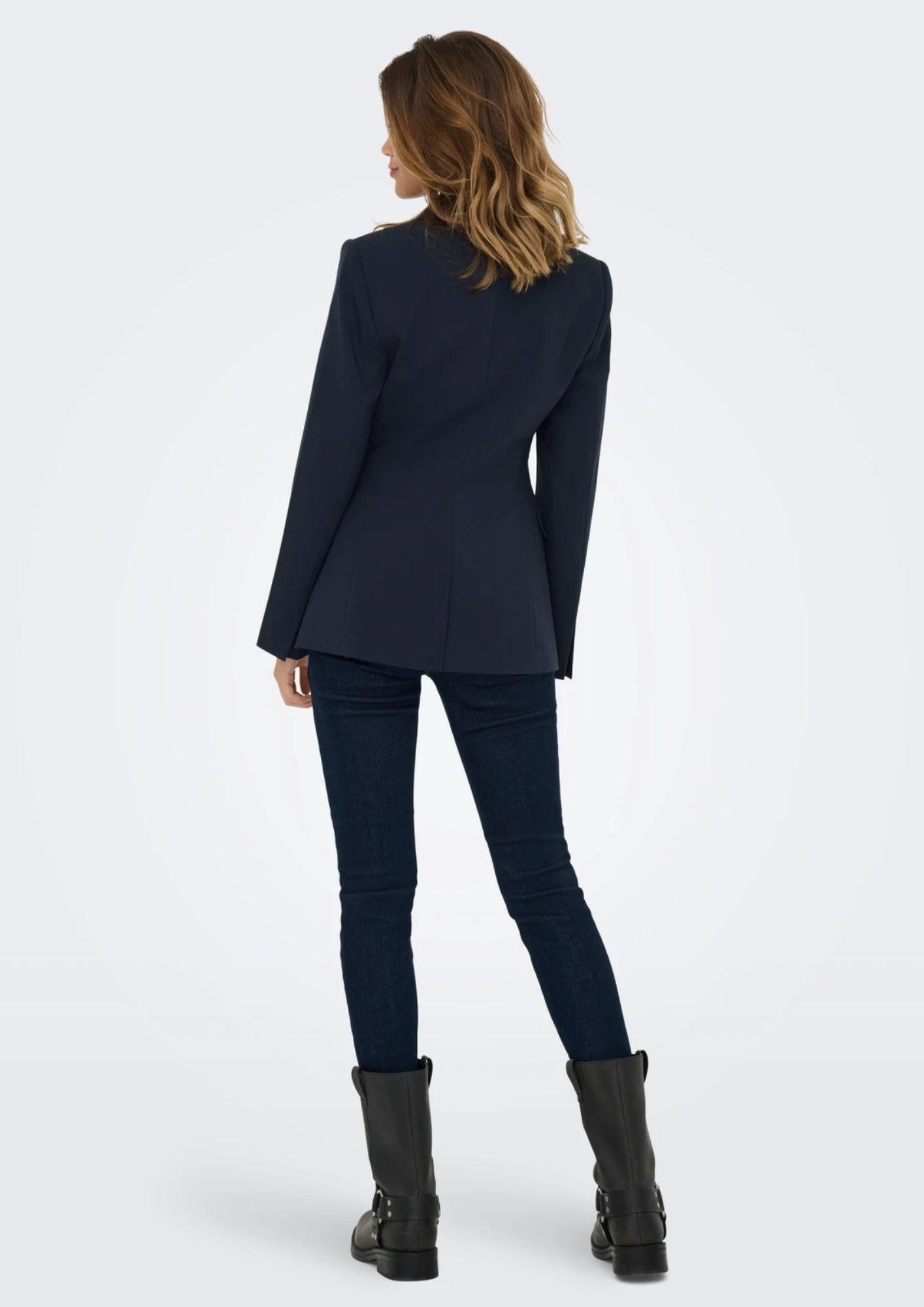 Only Giacca Donna Raven Blu