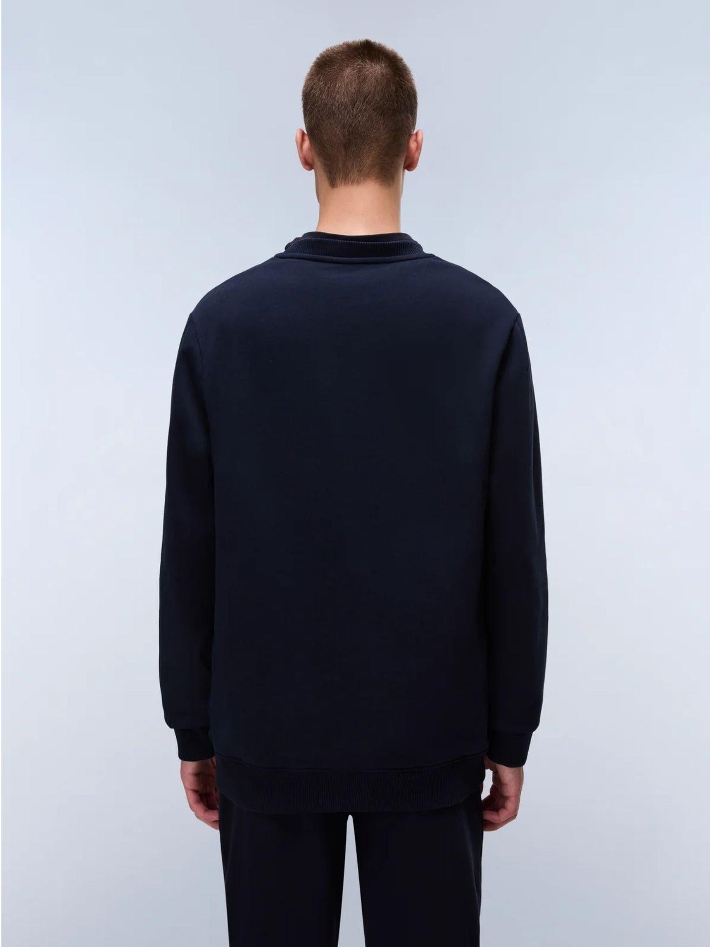 Napapijri Felpa Uomo Balis Blu Scuro