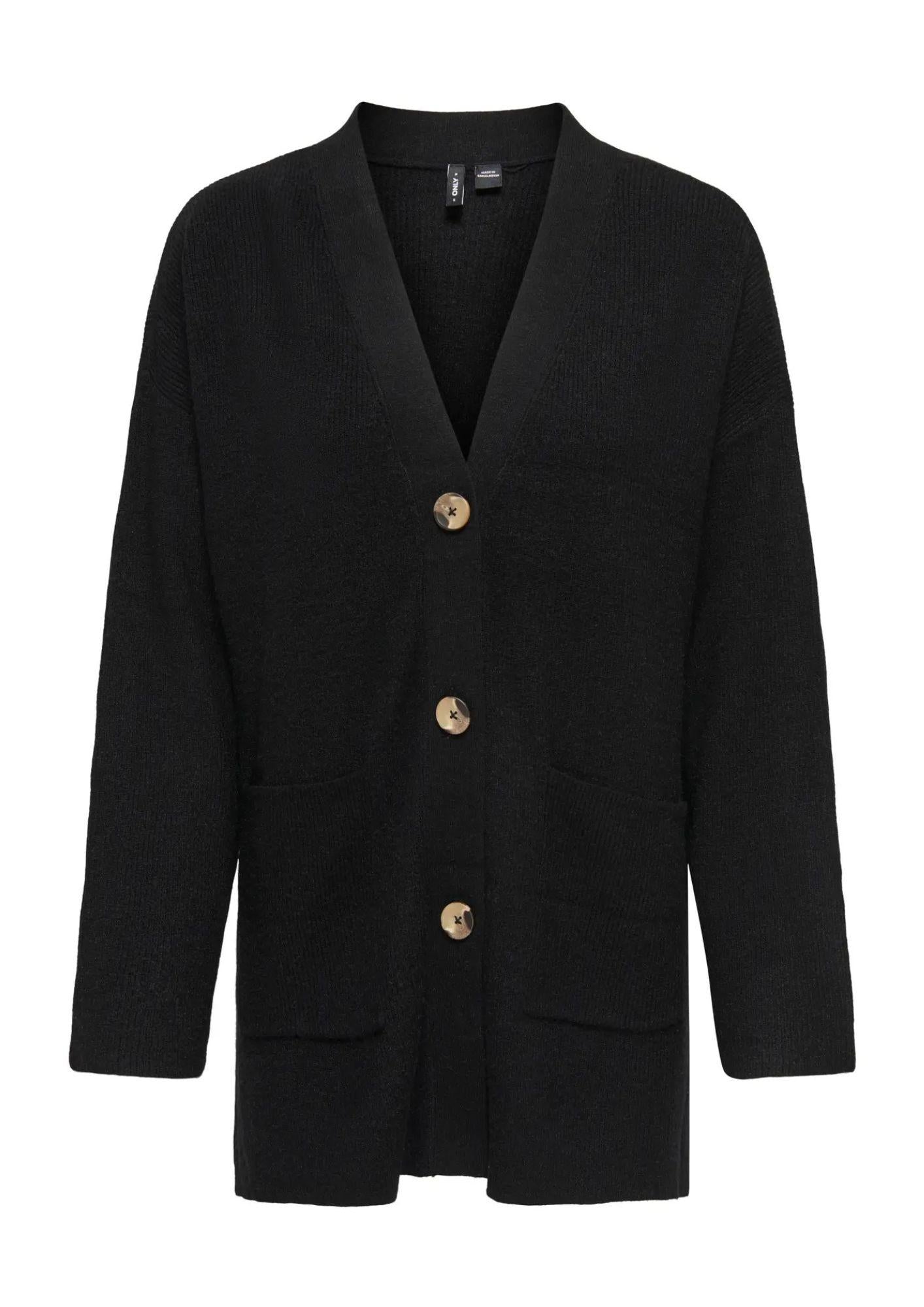 Cardigan Donna Only Ibi Nero