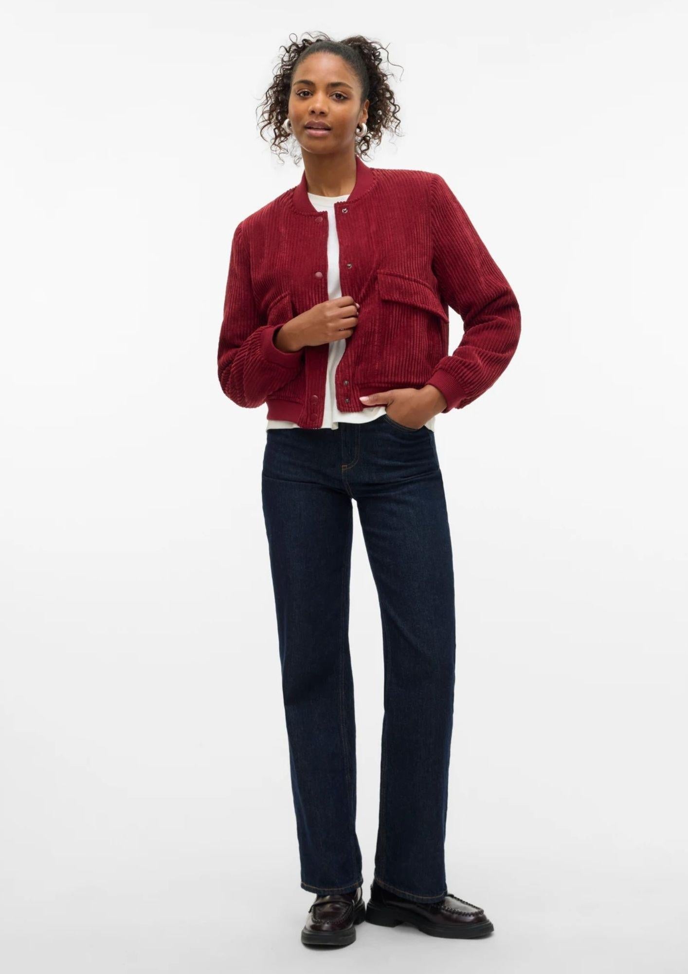 Vero Moda Giacca Donna Rainie Rossa