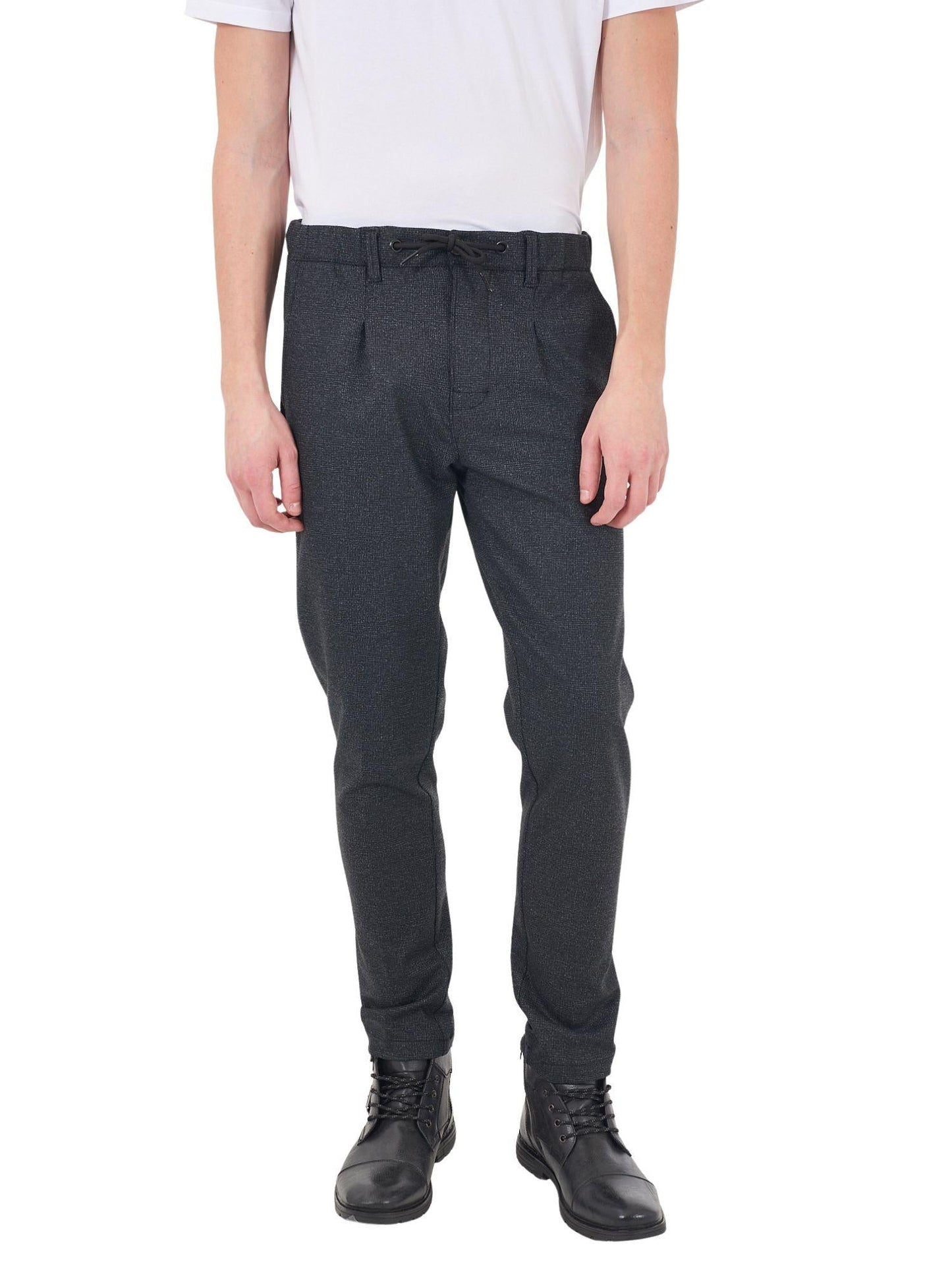 Yes Zee Uomo Pantalone Grigio