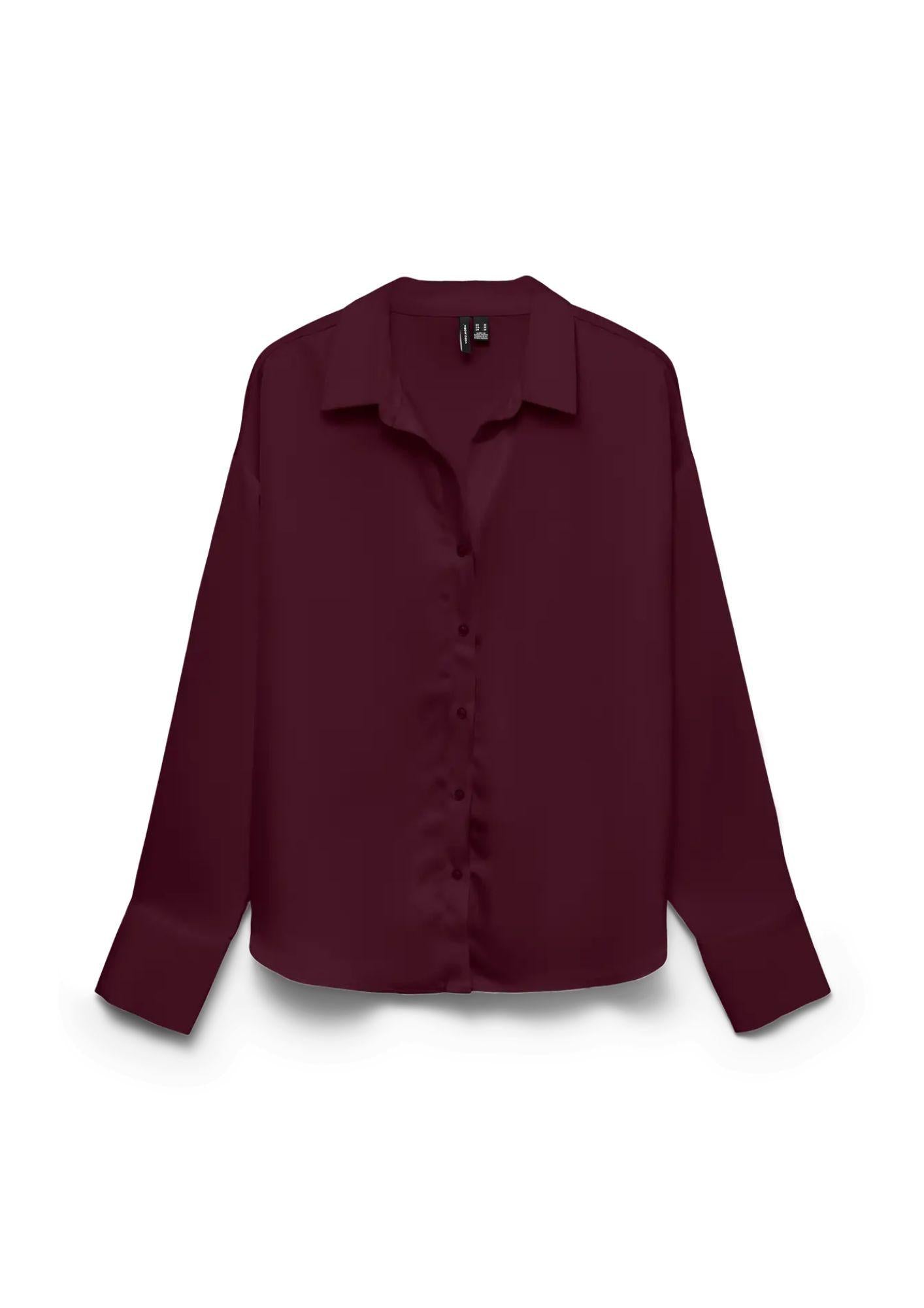Vero Moda Camicia Donna Livia Bordeaux