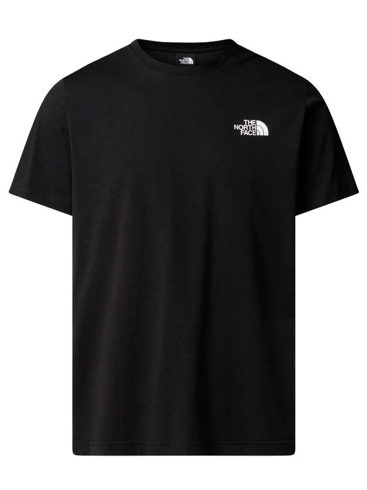The North Face T-Shirt Uomo Mountain Sketch Nero