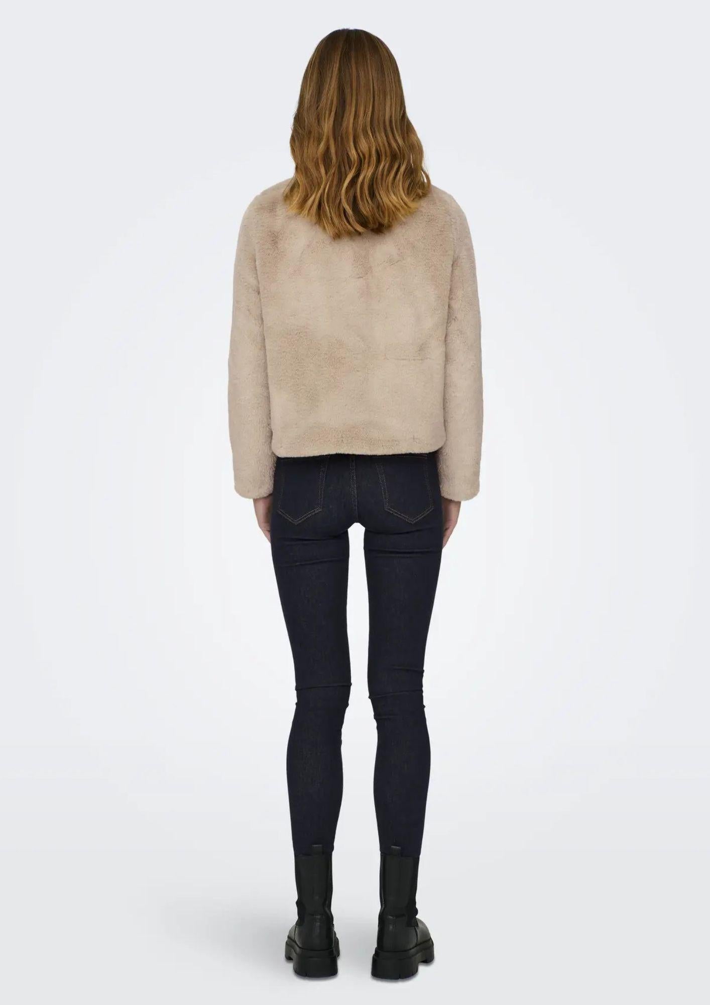 Only Giacca Invernale Donna Onlnewvida Beige