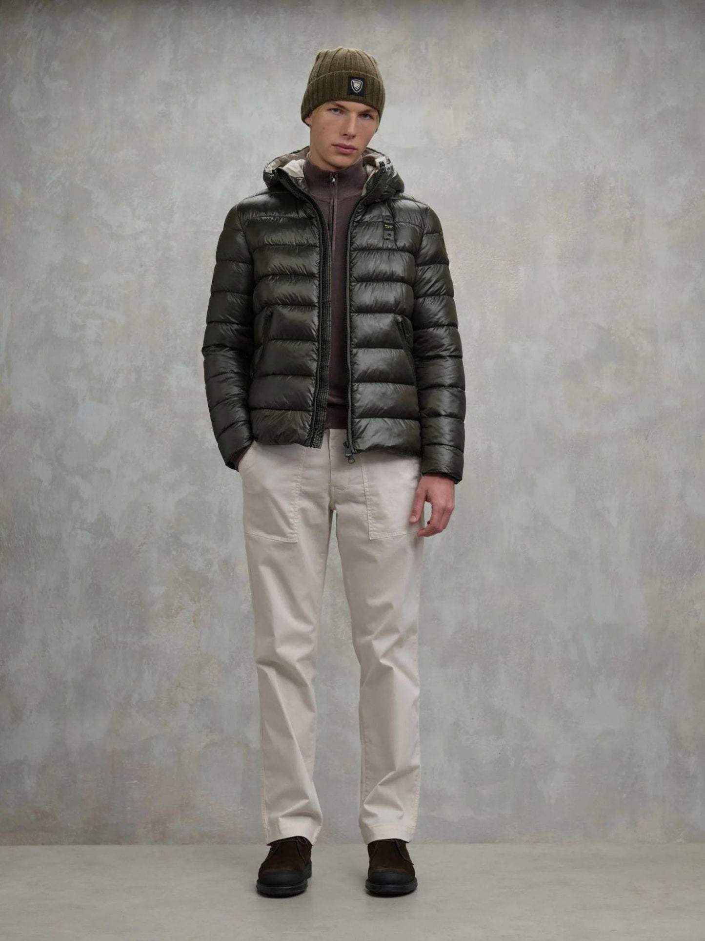 Blauer Giacca Invernale Uomo Adams Tiglio selvatico interno beige