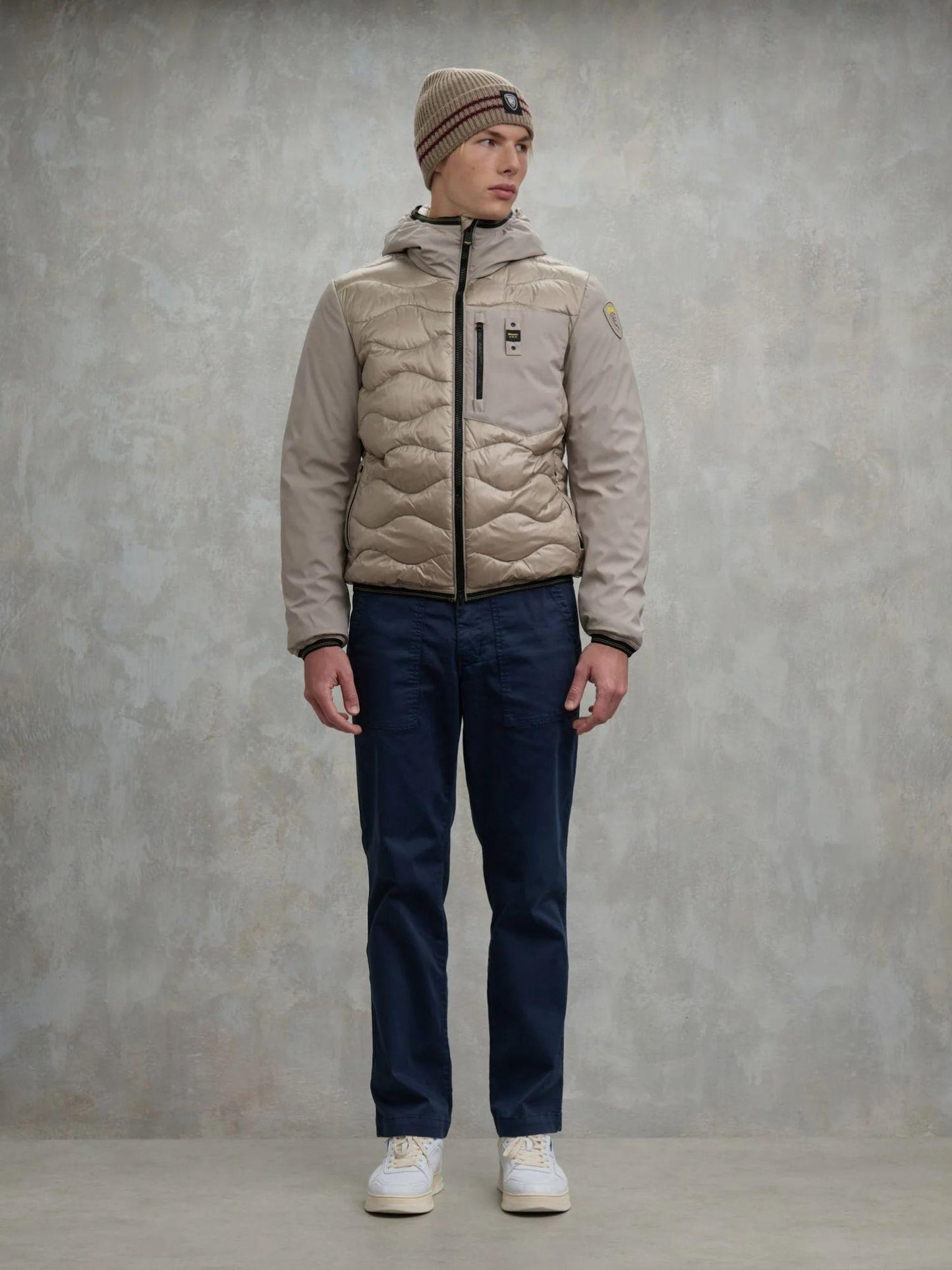 Blauer Piumino Uomo Albert Beige