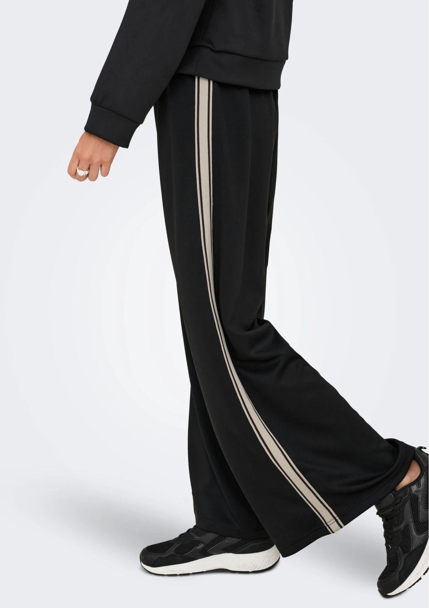 Only Pantalone Donna Asta Nero