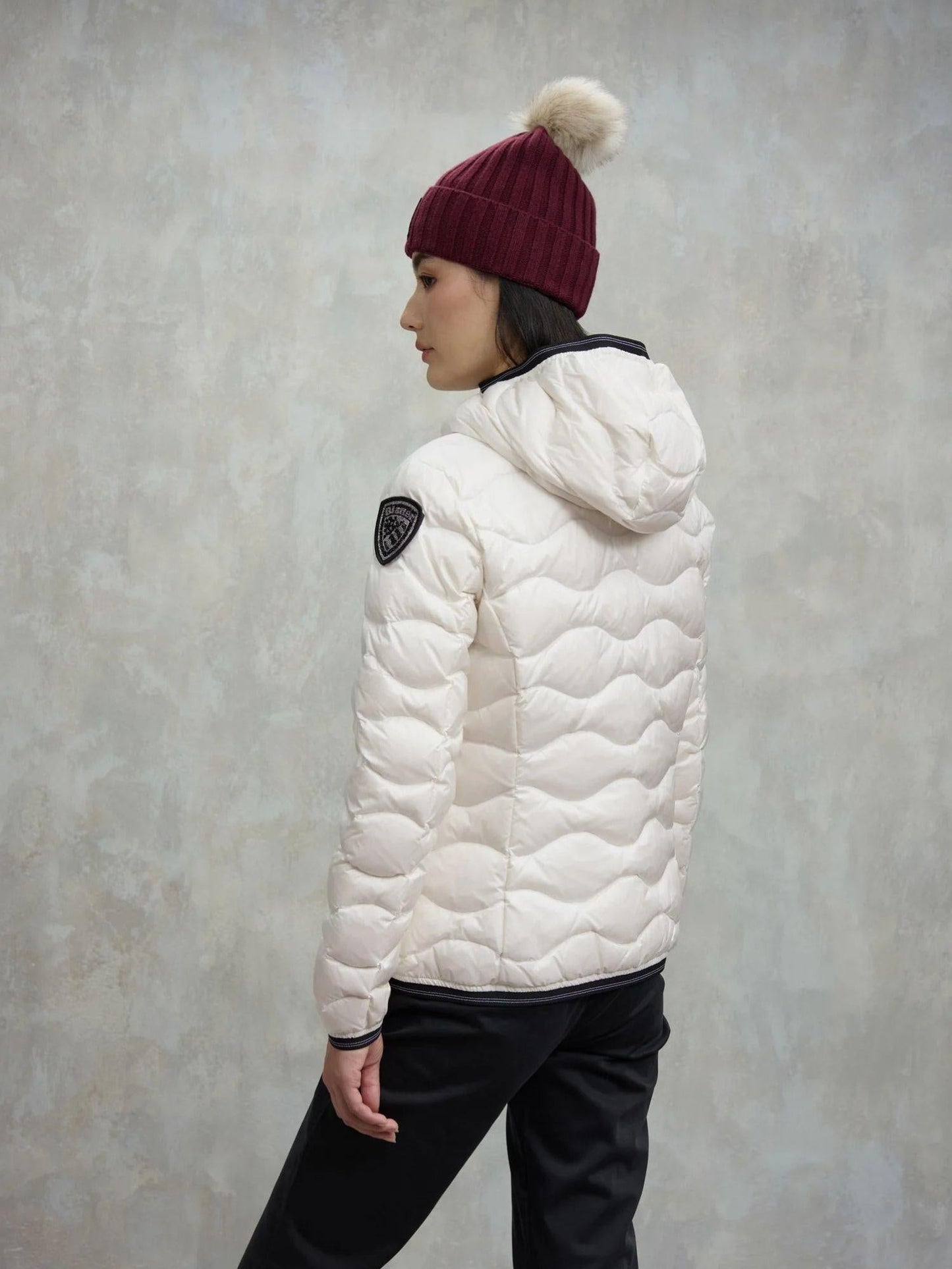 Blauer Piumino Donna Camelia Bianco ottico