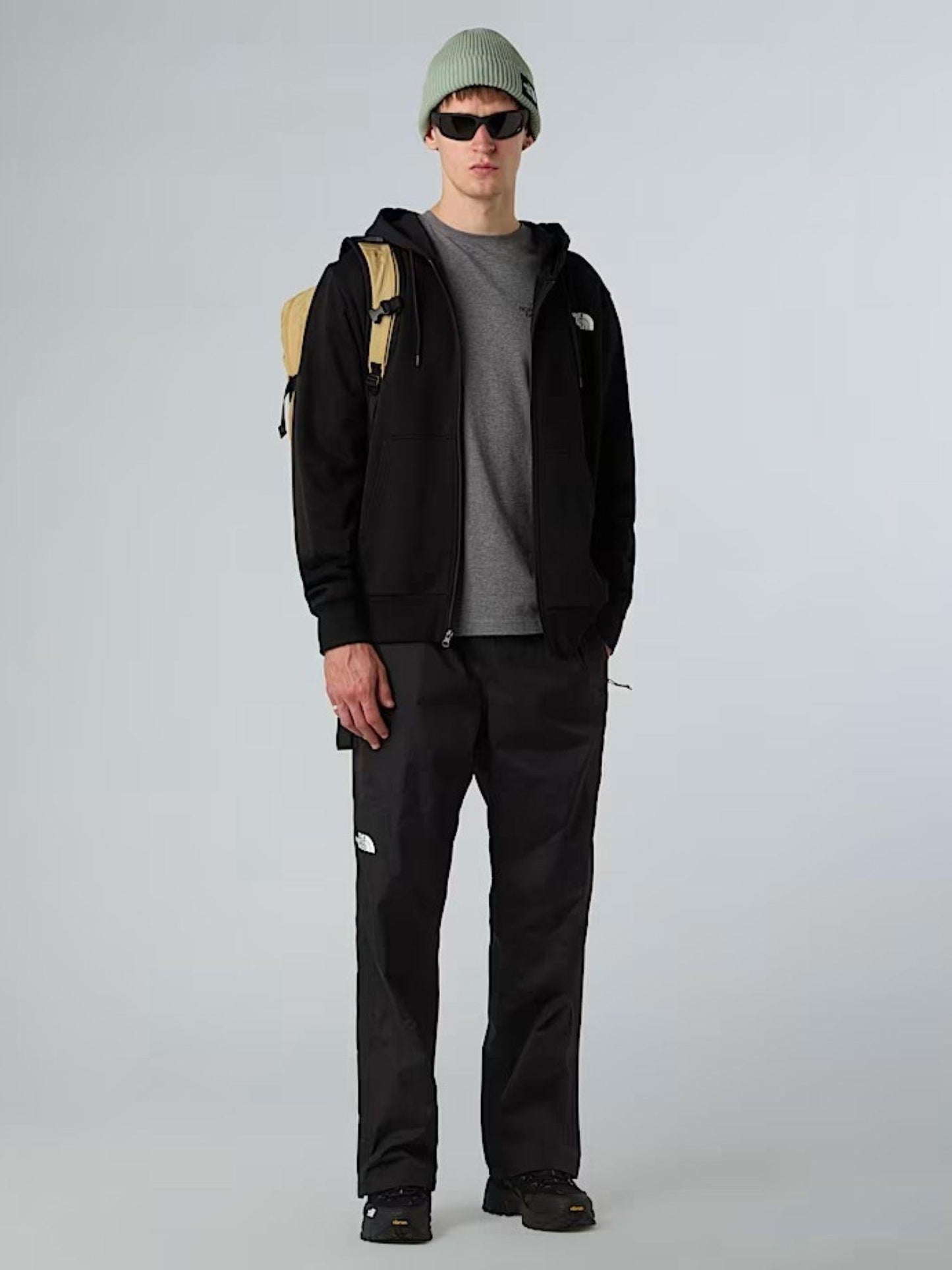 The North Face Felpa Uomo Simple Dome Con Cappuccio e Cerniera Integrale Nero