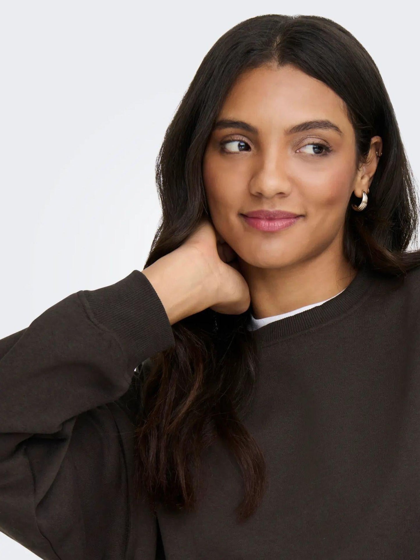 Only Felpa Donna Best Marrone Chocolate Torte