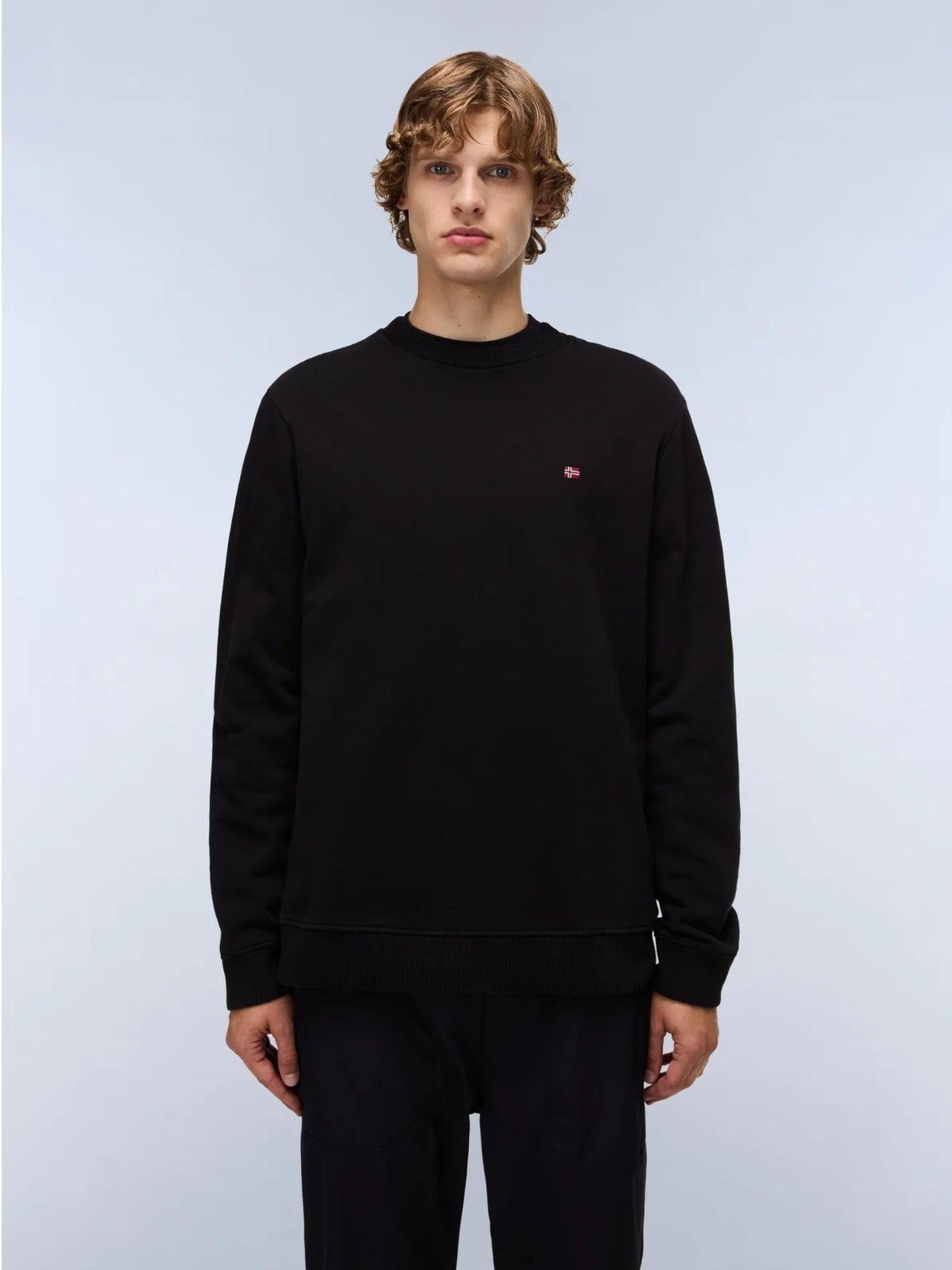 Napapijri Felpa Uomo Balis Nero