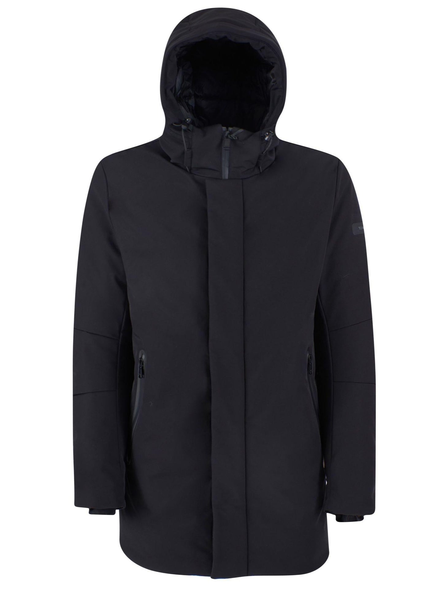 Yes Zee Uomo Cappotto Nero