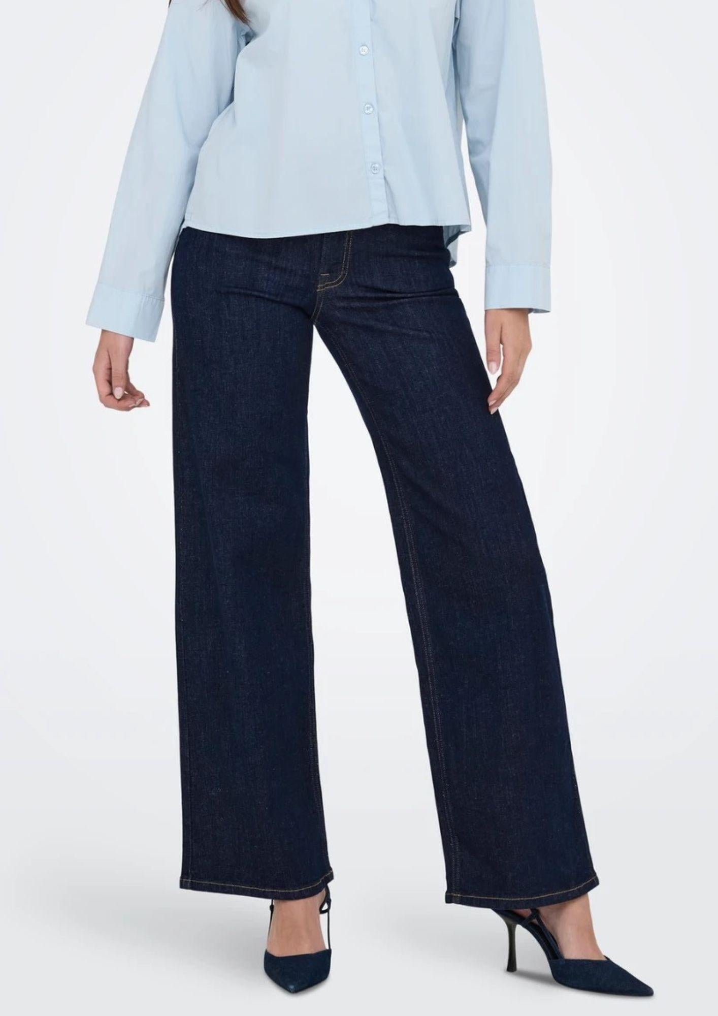 Jacqueline De Yong Jeans Donna Felina Blu Denim