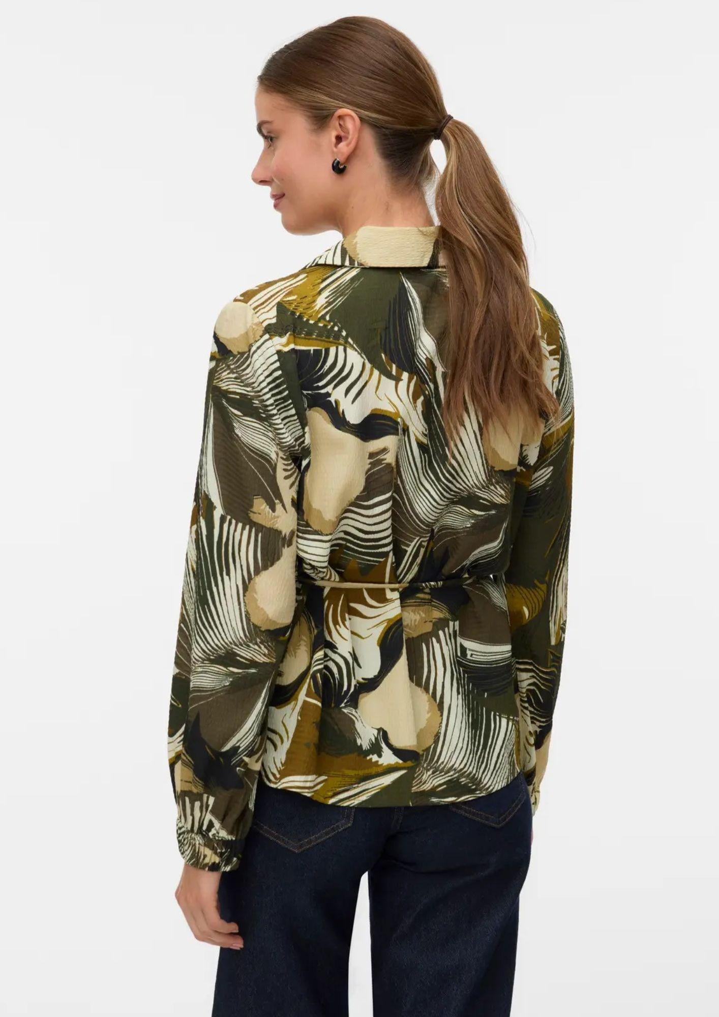 Vero Moda Camicia Donna Ruby Verde