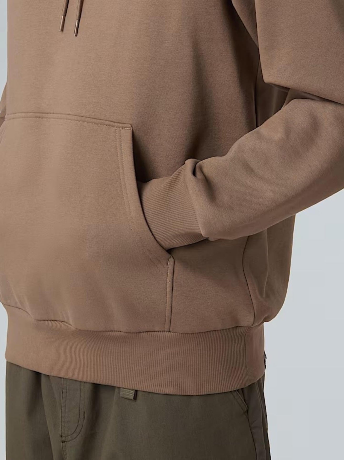 The North Face Felpa Uomo Simple Dome Con Cappuccio Marrone Mocha