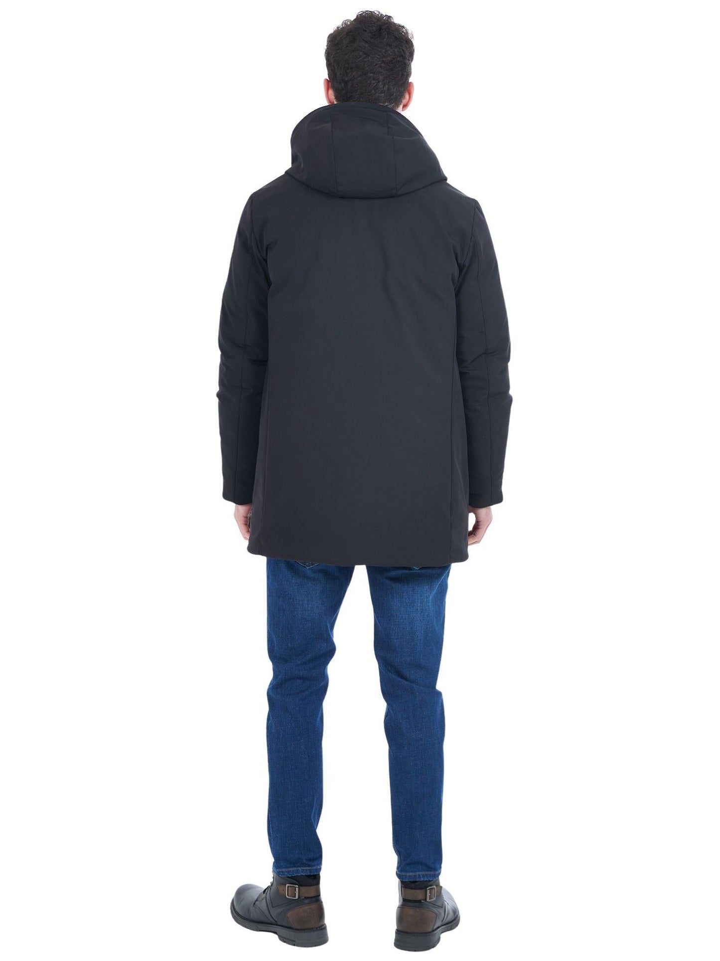 Yes Zee Uomo Cappotto Blu