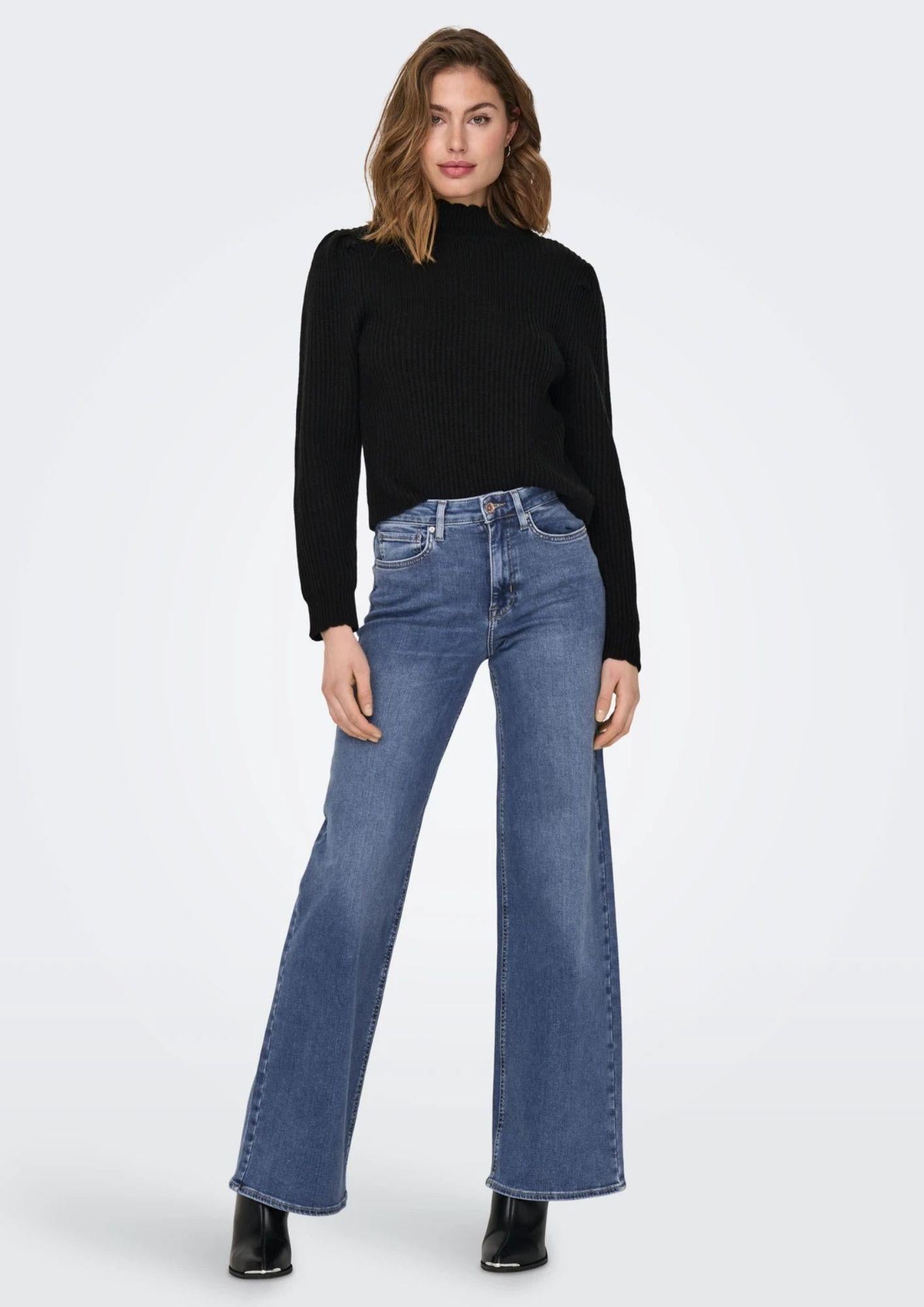 Only Jeans Donna Onlmadison Medium,Blue Denim