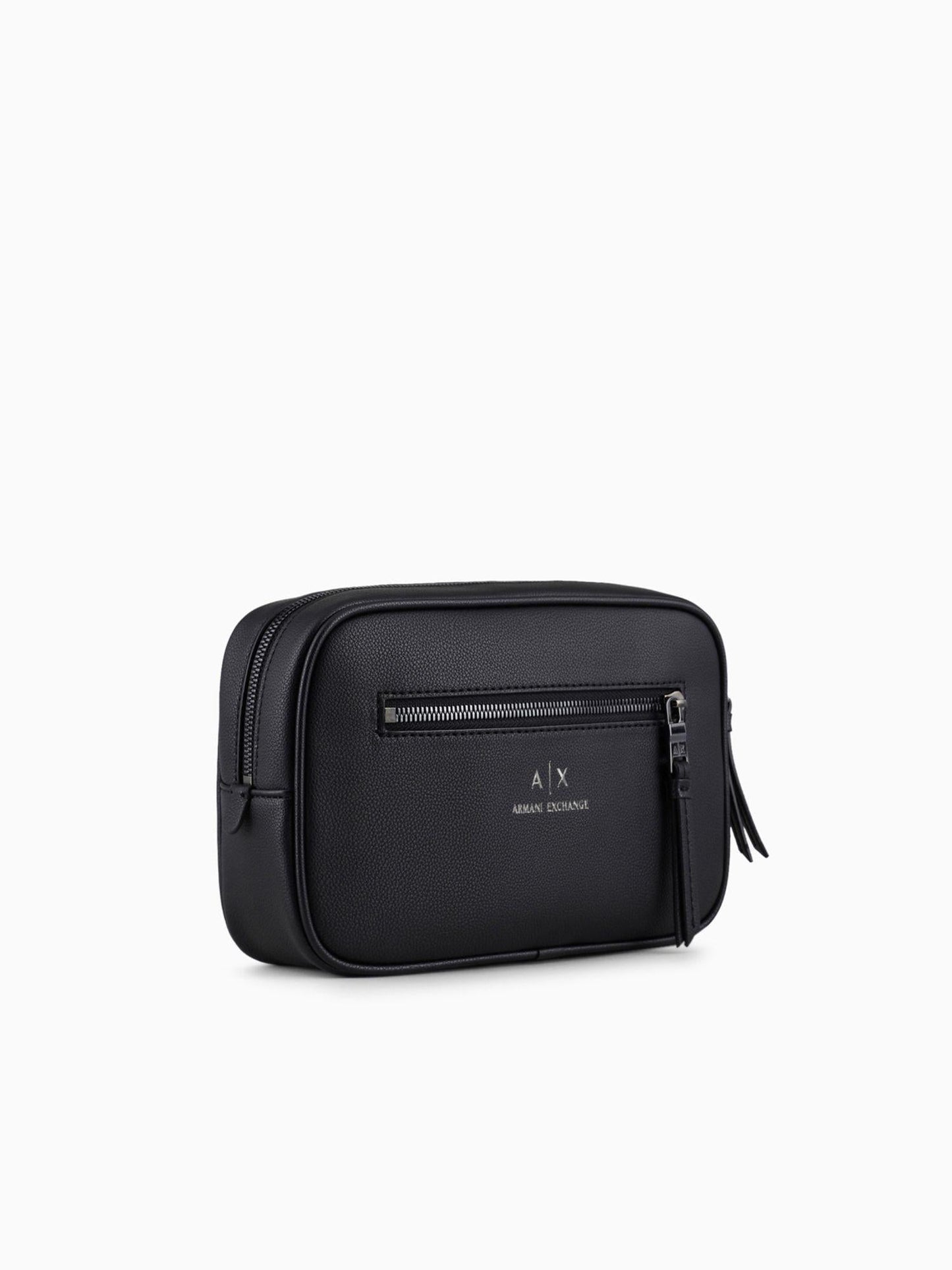 Armani Exchange Beauty Case Uomo Con Laccio Esterno Nero