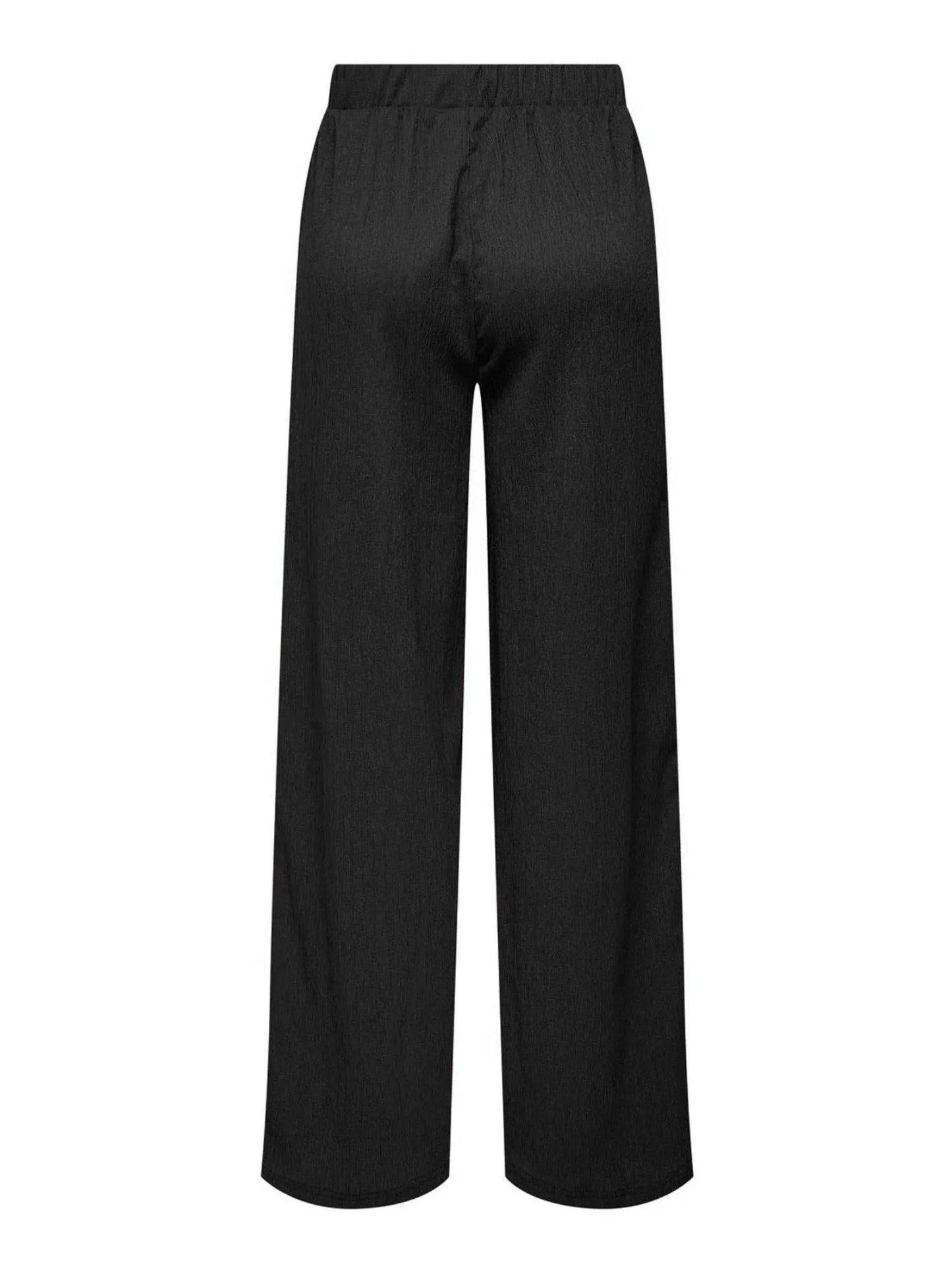 Jacqueline De Yong JDYDEBBIE Pantaloni Wide Fit Donna Nero