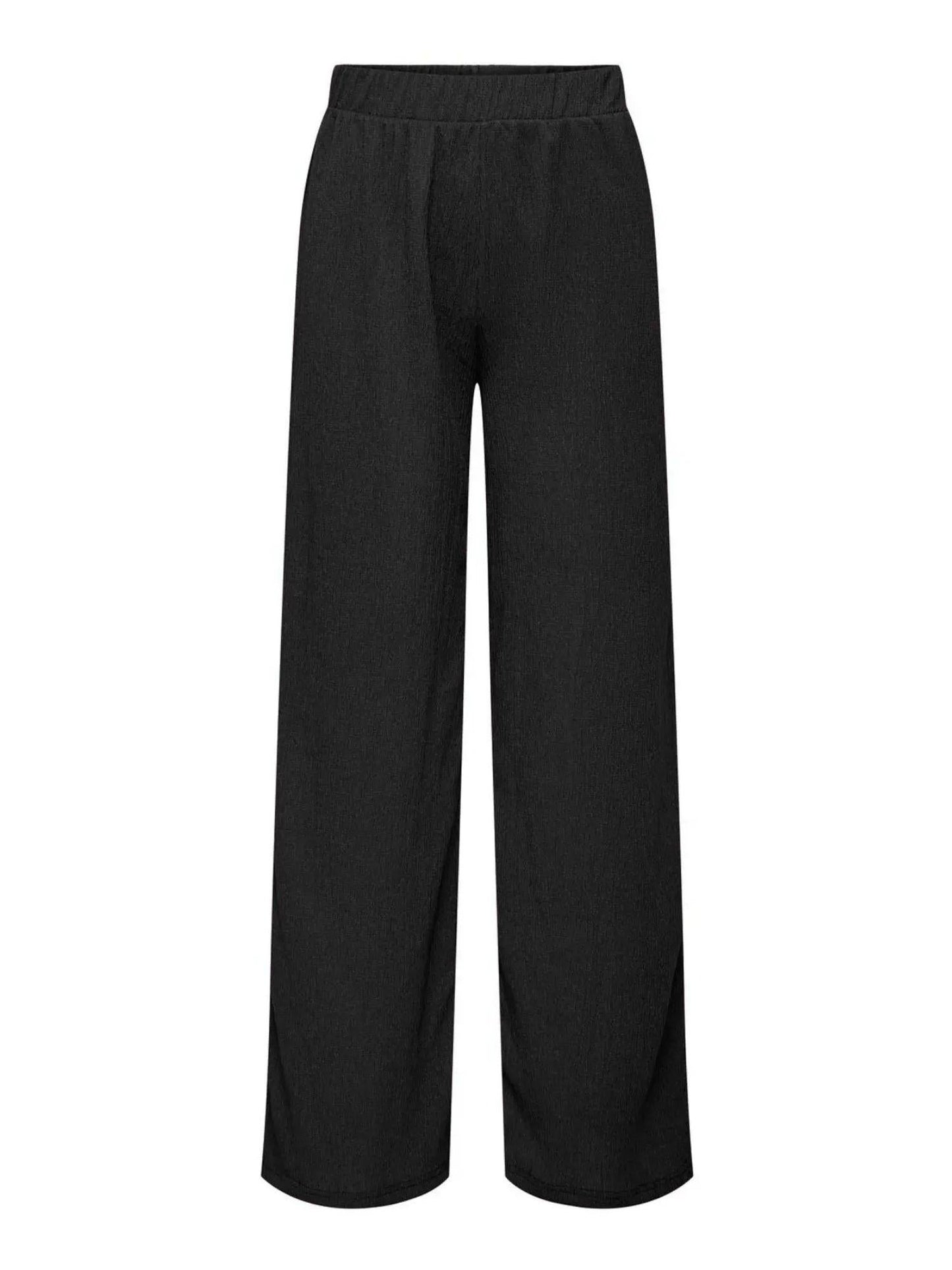 Jacqueline De Yong JDYDEBBIE Pantaloni Wide Fit Donna Nero