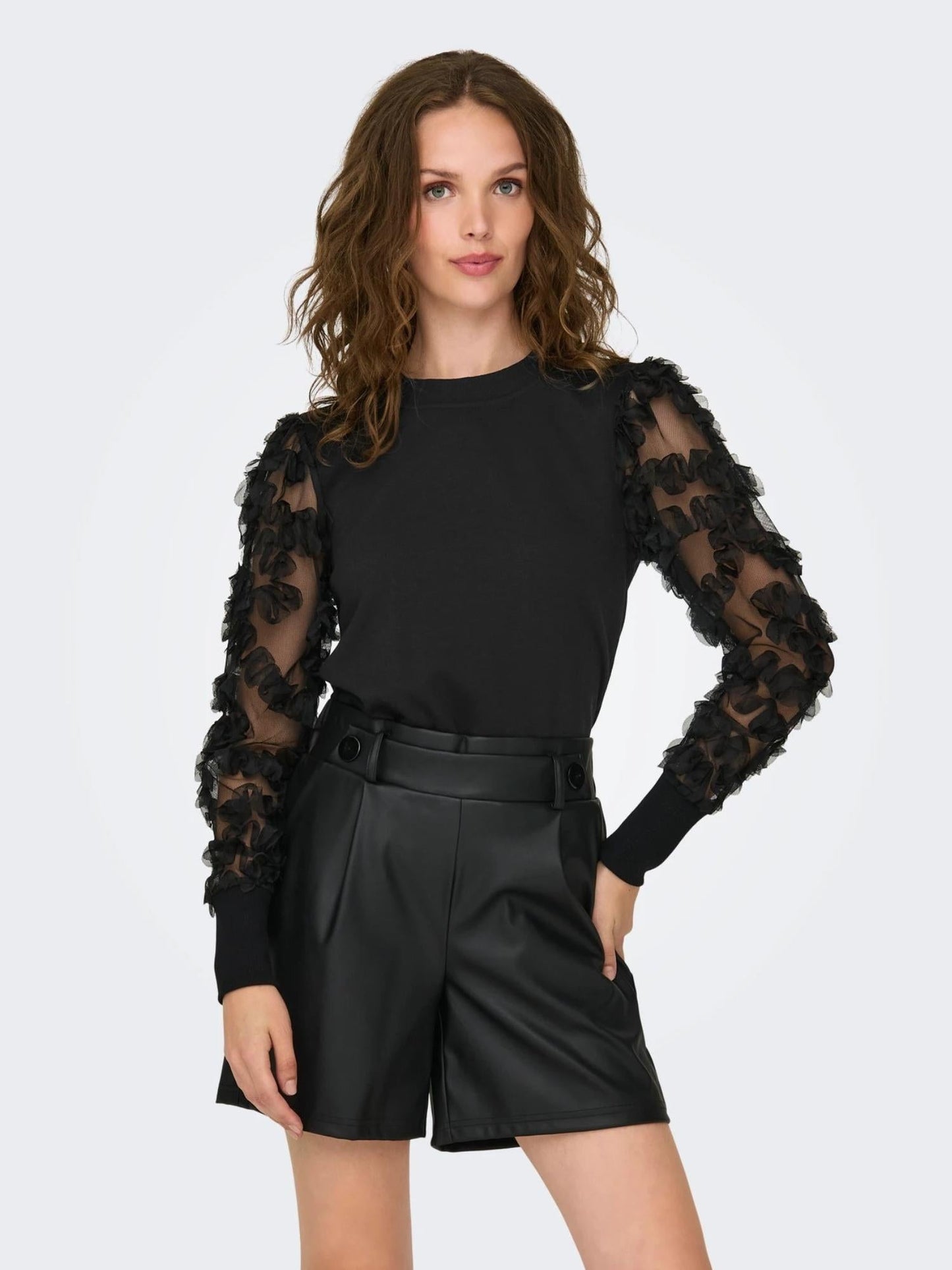 Jacqueline De Yong Felpa Donna Fairview Nero