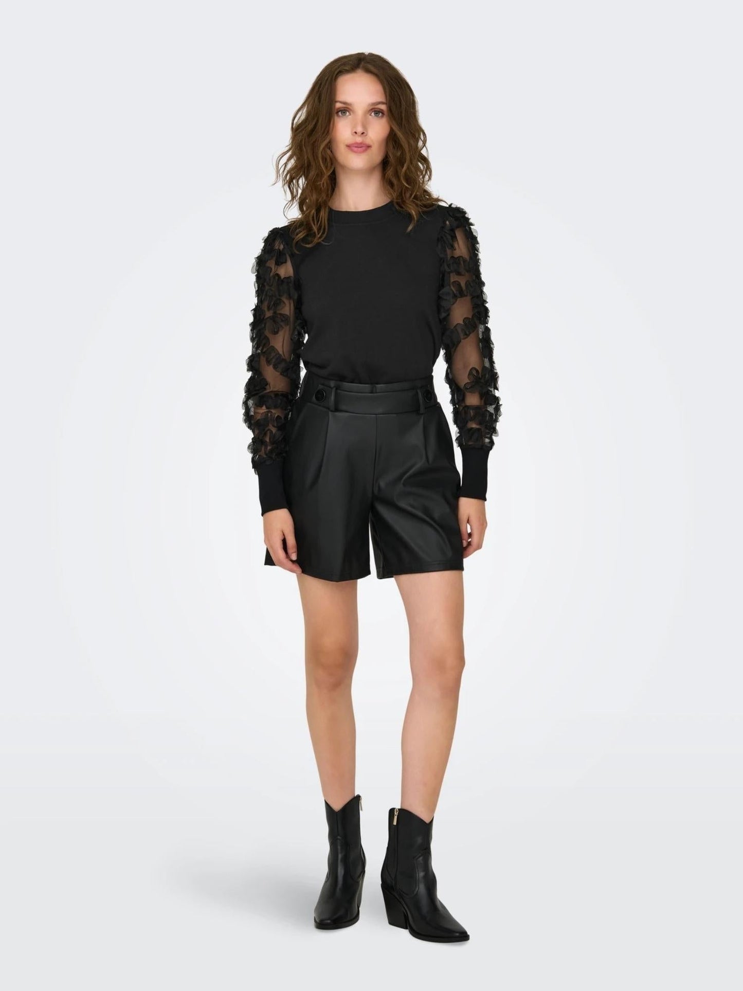 Jacqueline De Yong Felpa Donna Fairview Nero