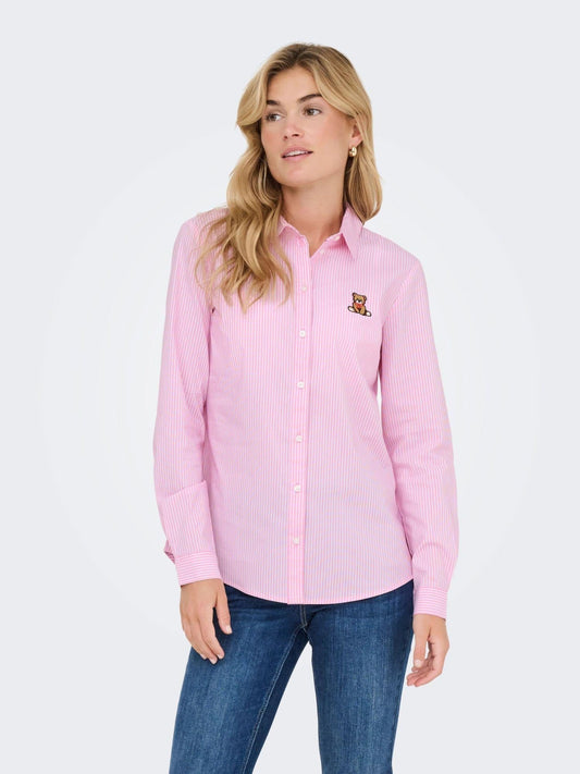 Jacqueline De Yong Camicia Donna Mio Shocking Pink