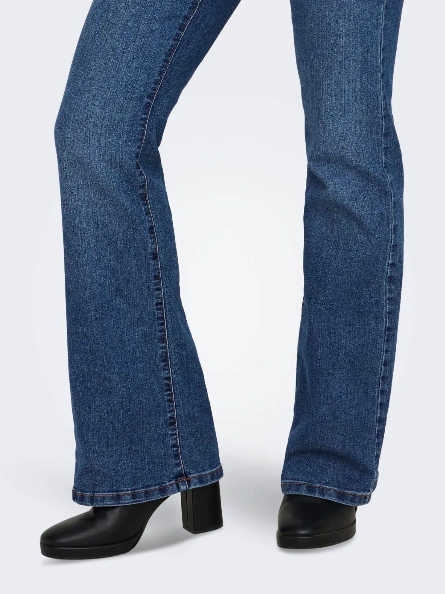 Jacqueline De Yong JDYMOON Bootcut Jeans Donna Medium Blue Denim