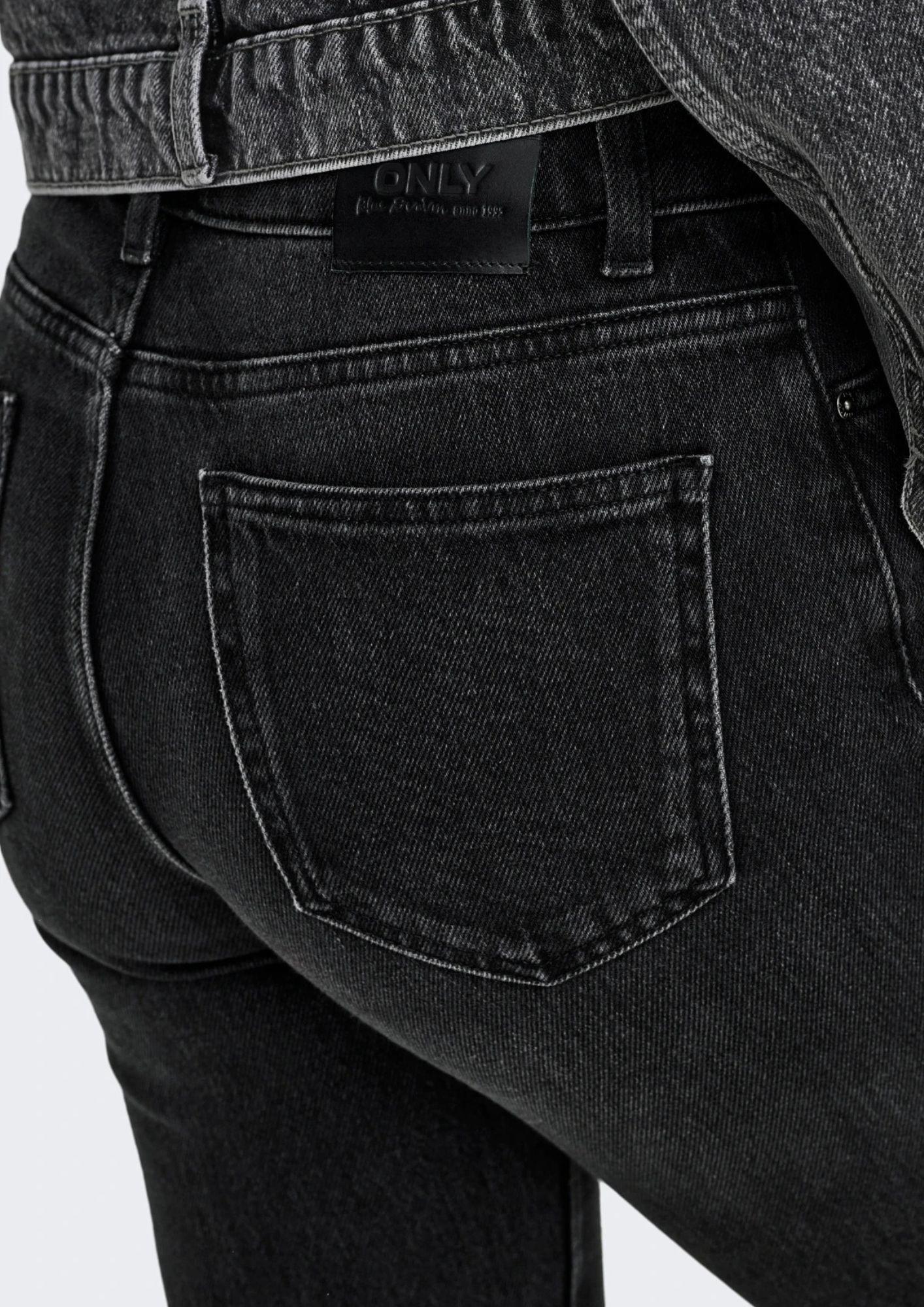 Jeans Donna Only Onlemily Denim Nero