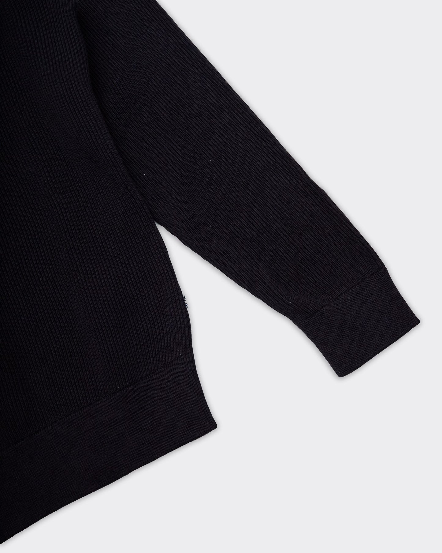 Maglione Kevin Ribbed Nero