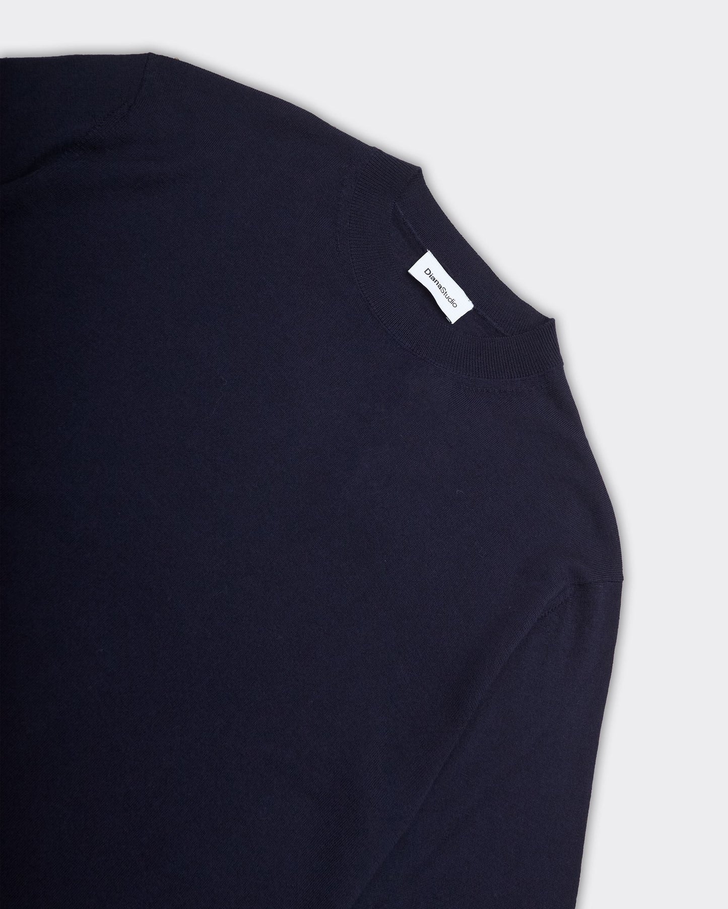 Maglia Crewneck Knit Blue Navy