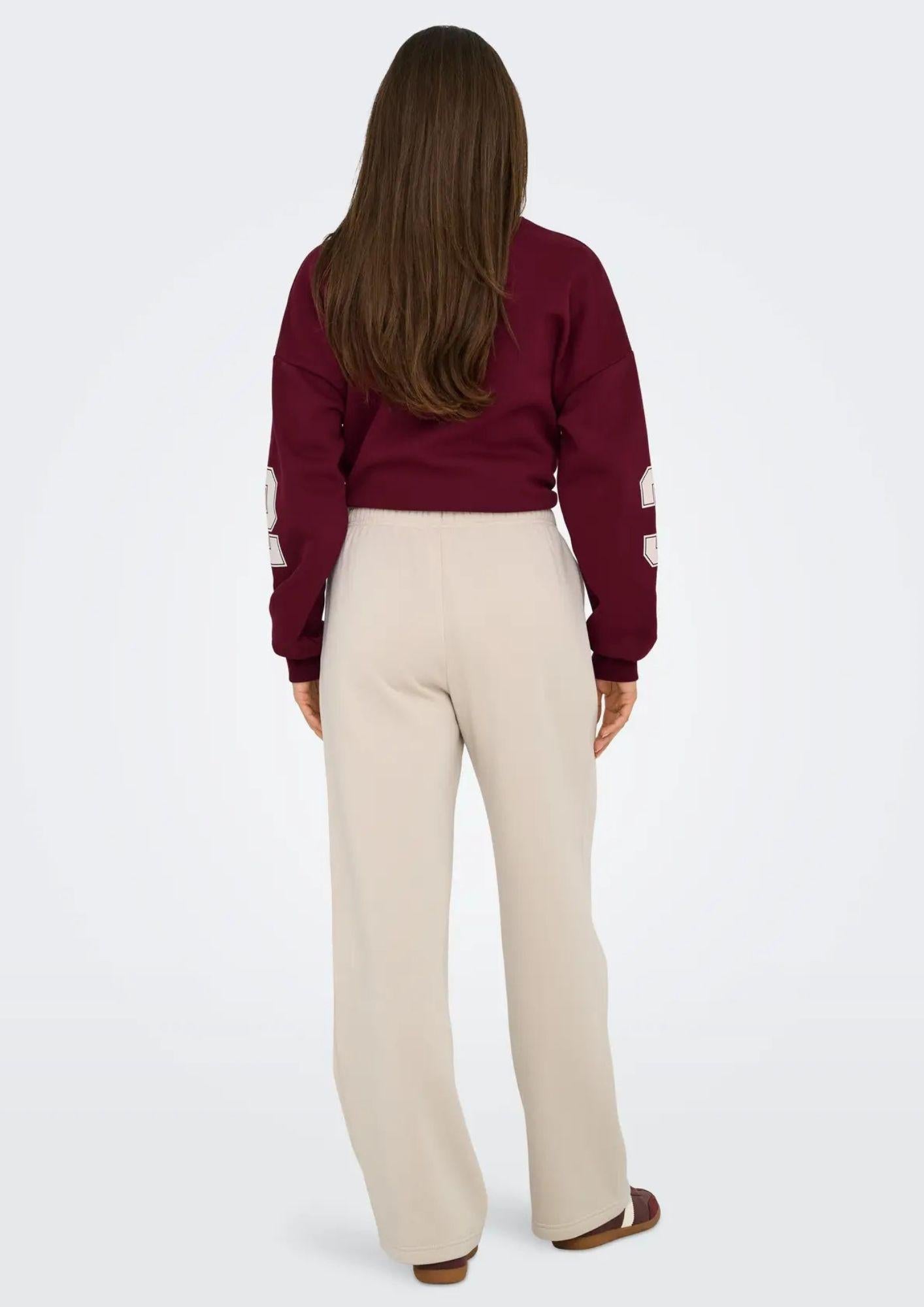 Only Pantalone Donna Best Beige