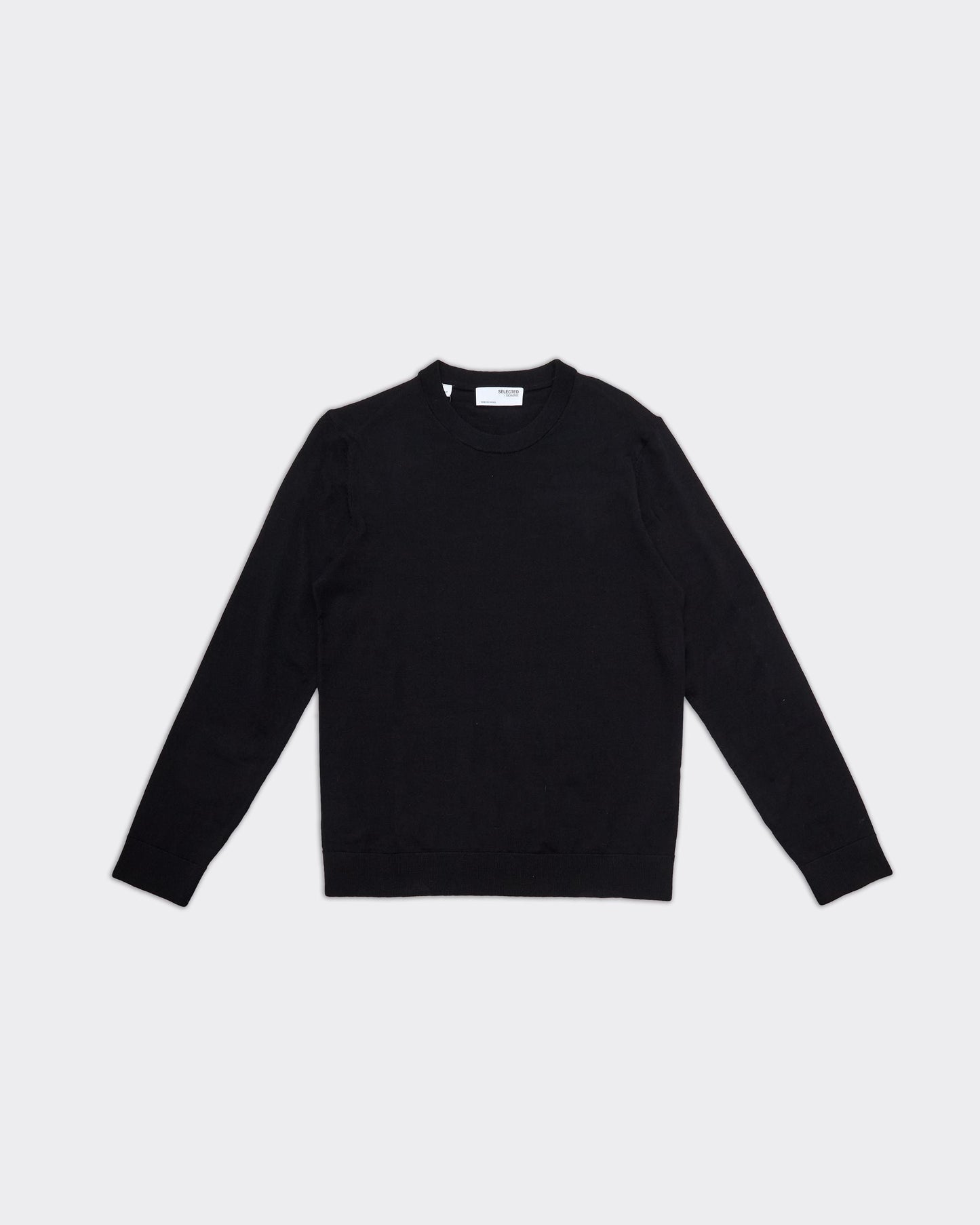 Pullover Tray Knit Merino Nero