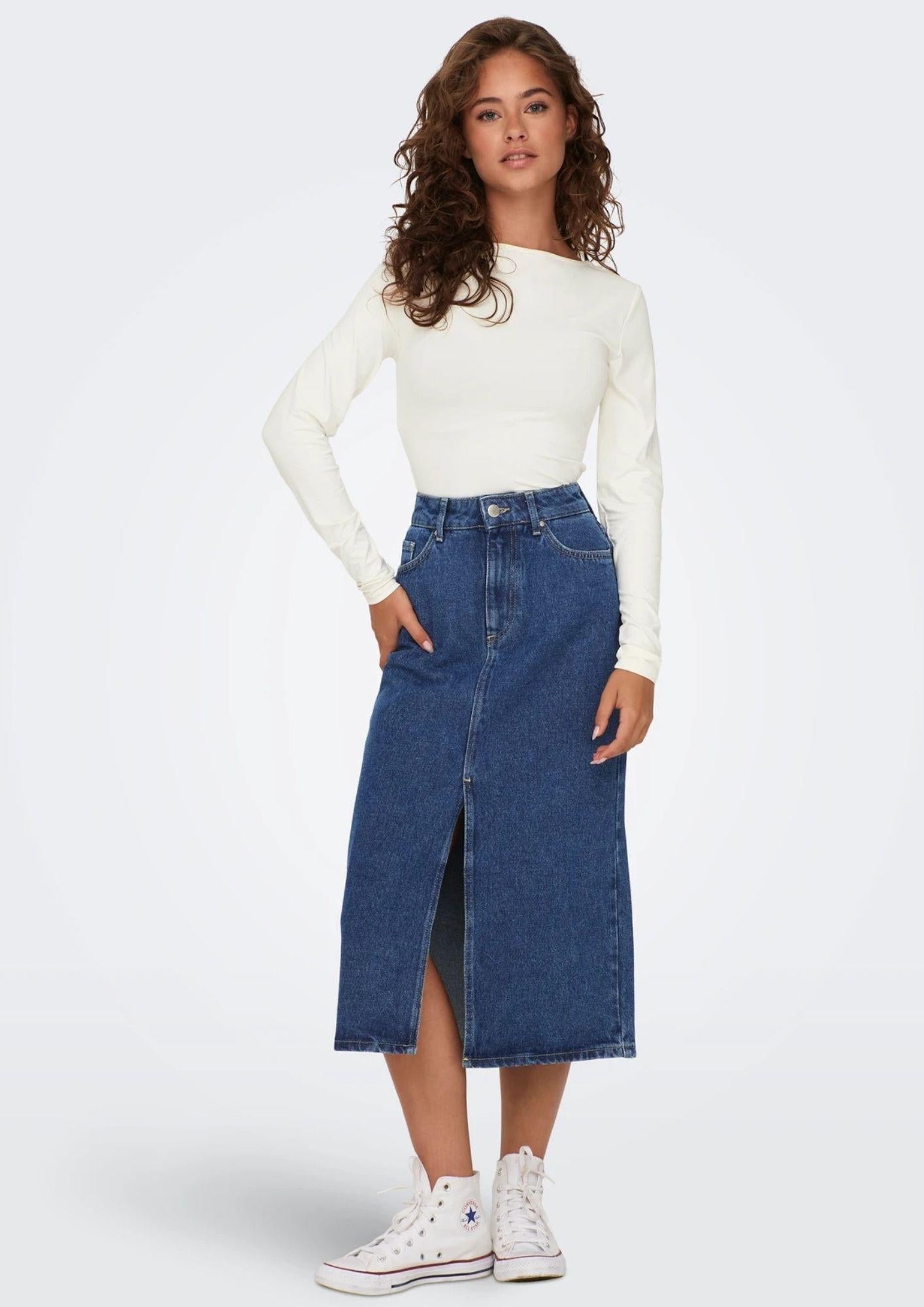 Top Donna Only Onlea Bianco