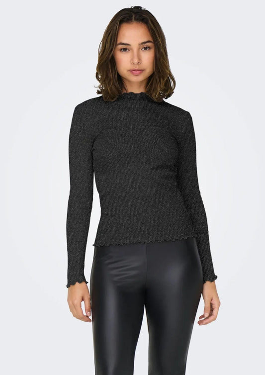 Top Donna Only Onlemma Nero